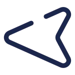Map Arrow Left SVG Icon